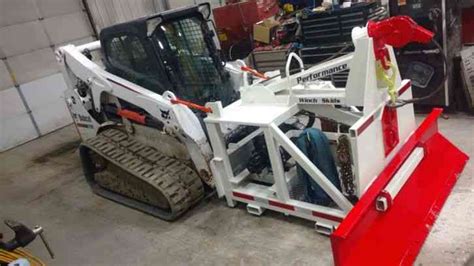 skid steer winch system|winch attachment for skid steer.